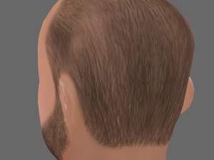 Jason Statham Head - Low poly head for game 3D Модель