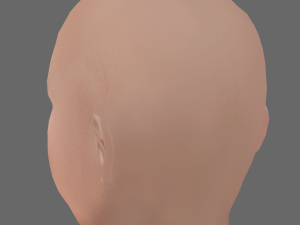 Jeff Bezos Head - Low poly head for game 3D Модель