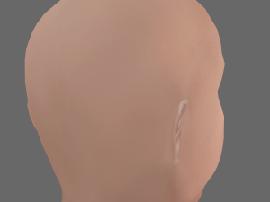 Jeff Bezos Head - Low poly head for game 3D Модель
