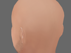 Pep Guardiola Head - Low poly head for game Modèle 3D