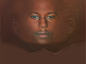Tyrese Gibson Head - Low poly head for game 3D-Modell