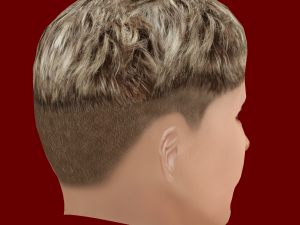 Alejandro Garnacho Head - Low poly head for game Model 3D