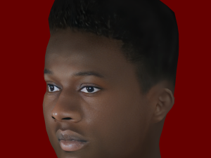 Andre Onana Head - Low poly head for game 3D 模型