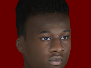 Andre Onana Head - Low poly head for game 3D 模型