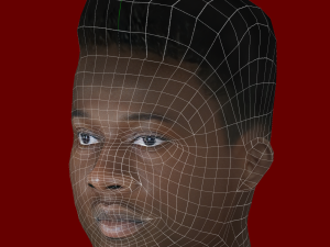 Andre Onana Head - Low poly head for game 3D 模型