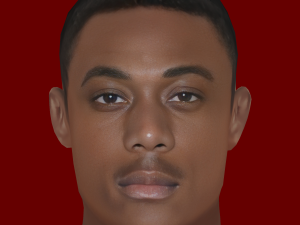Anthony Martial Head - Low poly head for game 3D Model