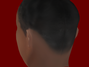 Anthony Martial Head - Low poly head for game Model 3D