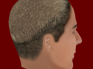 Antony Head - Low poly head for game 3Dモデル