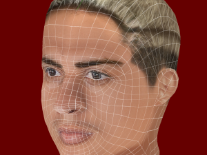 Antony Head - Low poly head for game 3Dモデル