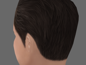 Bradley Cooper Head - Low poly head for game 3D 模型