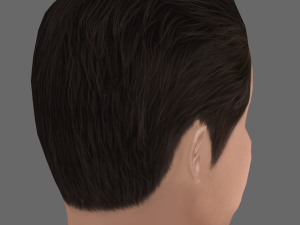 Bradley Cooper Head - Low poly head for game 3D 模型