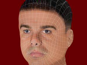 Casemiro Head - Low poly head for game 3D Model