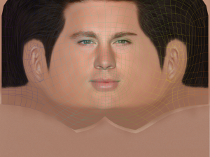 Channing Tatum Head - Low poly head for game 3D 模型