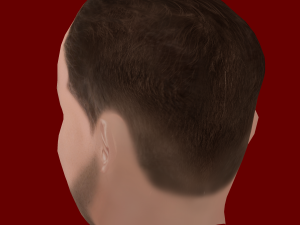 Christian Eriksen Head - Low poly head for game 3Dモデル