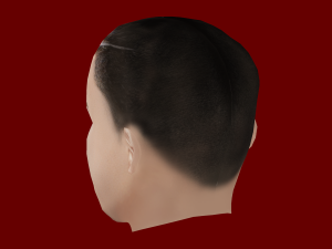 Cristiano Ronaldo Head - Low poly head for game 3D Model