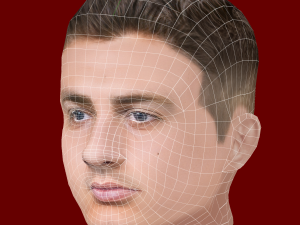 Diogo Dalot Head - Low poly head for game Modelo 3D