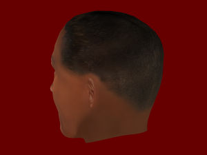 Eddie Murphy Head - Low poly head for game Modelo 3D