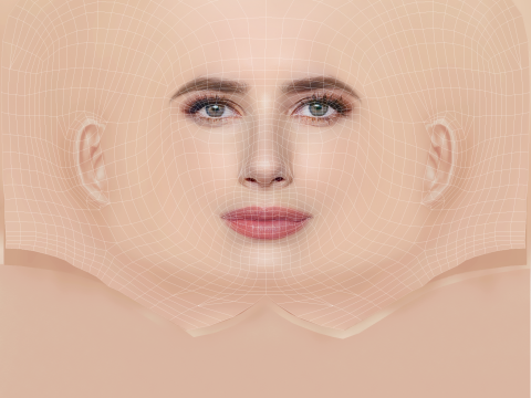 Emma Roberts Head - No Hair - Low poly head for game Modelo 3D