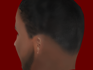 Fred Head - Low poly head for game 3D Model
