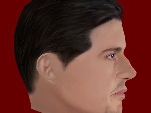 Harry Maguire Head - Low poly head for game 3D Model
