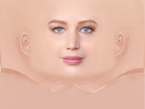 Jennifer Lawrence Head - No Hair - Low poly head for game 3Dモデル