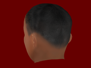 Jeremy Doku Head - Low poly head for game Modello 3D