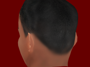 Jesse Lingard Head - Low poly head for game Modèle 3D