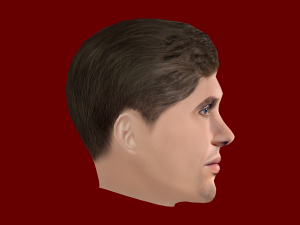 John Stones Head - Low poly head for game 3D 모델