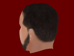Kyle Walker Head - Low poly head for game Modello 3D