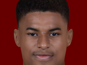 Marcus Rasford Head - Low poly head for game 3D Model