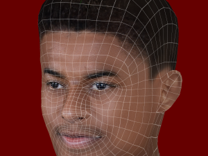Marcus Rasford Head - Low poly head for game 3D 模型