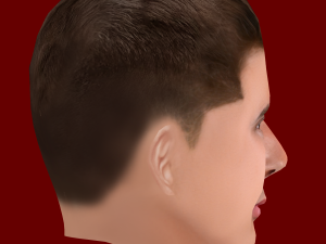 Mason Mount Head - Low poly head for game Modelo 3D