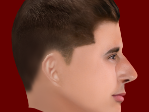 Mason Mount Head - Low poly head for game Modelo 3D