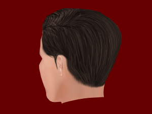 Nick Robinson Head - Low poly head for game 3Dモデル