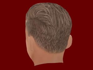 Oleksandr Zinchenko Head - Low poly head for game Model 3D