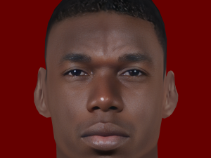 Paul Pogba Head - Low poly head for game 3D Model