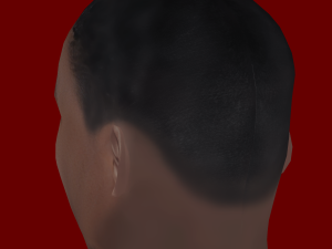 Paul Pogba Head - Low poly head for game 3D Модель