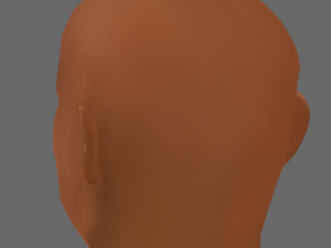 Roberto Carlos Head - Low poly head for game 3D Model