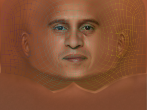 Roberto Carlos Head - Low poly head for game 3D Model