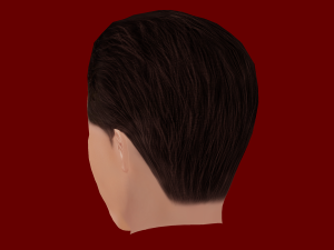 Taylor Lautner Head - Low poly head for game 3Dモデル