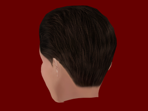 Timothee Chalamet Head - Low poly head for game 3D 모델