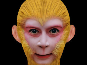 Monkey King - Sun Wukong Head - Low Poly Head for Game Model 3D