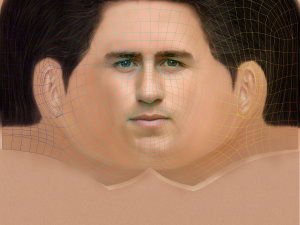 Aymeric Laporte Head - Low poly head for game Modèle 3D