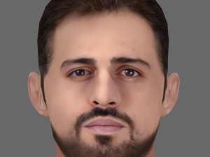 Bernardo Silva Head - Low poly head for game Modello 3D