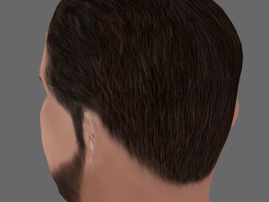 Bernardo Silva Head - Low poly head for game 3D Модель