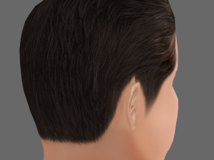 Henry Cavil Head - Low poly head for game Modelo 3D
