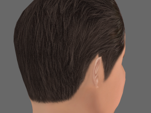 Hugh Jackman Head - Low poly head for game 3D 모델