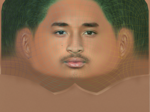 Jaden Smith Head - Low poly head for game Model 3D