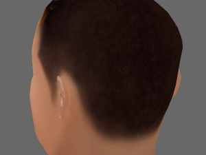 John Cena Head - Low poly head for game 3D Model