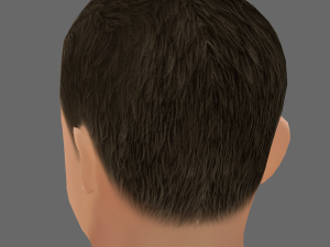 Matt Damon Head - Low poly head for game 3D 模型